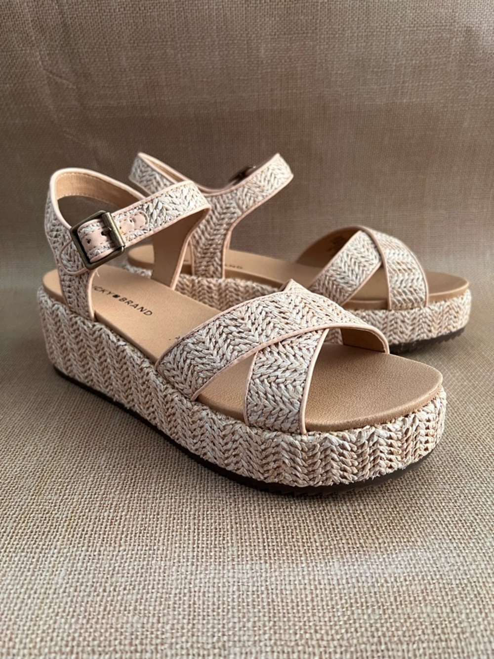 Woven Lucky sandals